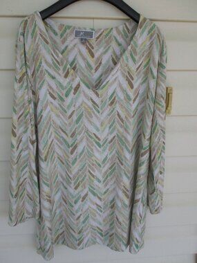 Women's JM Collection Long Sleeve Blouse/Top Size: Medium